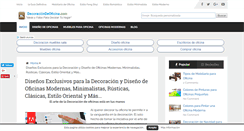 Desktop Screenshot of decoraciondeoficina.com